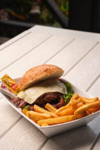 Hamburguesa Bacon y Queso