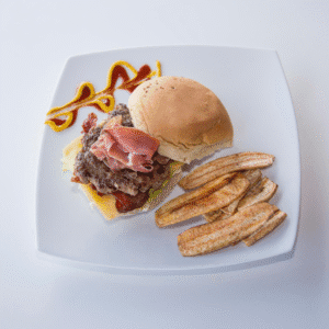 Hamburguesa Jamón Serrano