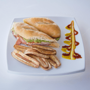 Jamón pierna, barra y chorizo
